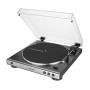 Audio-Technica AT-LP60XUSB Giradischi con trasmissione a cinghia Grigio, Metallico (AT-LP60XUSBGM)