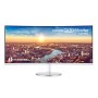 Samsung C34J791WTP 86,4 cm (34") 3440 x 1440 Pixel UltraWide Quad HD QLED Argento, Bianco (LC34J791WTPXEN)