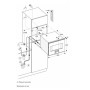 Gaggenau BS470102 Forno combinato a vapore con comandi in alto e cerniere a destra da incasso finitura antracite da 60 cm