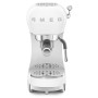 Smeg ECF02WHEU - Macchina per caffè espresso con portafiltro, bianca