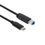 CLUB3D CAC-1524 cavo USB USB 3.1 Gen2 Type C USB B Nero (CAC-1524)