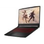 MSI Gaming GF66 12UD-238 Katana Computer portatile 39,6 cm (15.6") Full HD 16 GB DDR4-SDRAM 512 GB SSD NVIDIA GeFor (001584-238)