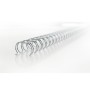 GBC Spirali metalliche WireBind argento 6 mm (100) (RG810497)