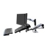 Ergotron LX Series Dual Stacking Arm 61 cm (24") Argento (45-248-026)