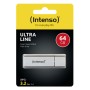 Intenso Ultra Line unità flash USB 64 GB USB tipo A 3.2 Gen 1 (3.1 Gen 1) Argento (3531490)