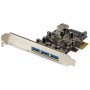 StarTech.com Scheda Espansione PCI Express USB 3.0 SuperSpeed a 4 porte ( 3 esterne, 1 interna ) (PEXUSB3S42)