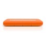 LaCie Rugged Mini disco rigido esterno 1000 GB Arancione, Argento (LAC301558)