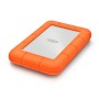 LaCie Rugged Mini disco rigido esterno 1000 GB Arancione, Argento (LAC301558)