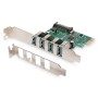 SCHEDA AGGIUNTIVA DIGITUS PCI-EXPRESS 4 PORTE USB 3.0 (DS302211)