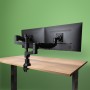 R-Go Tools RGOVLCA4TWSI supporto da tavolo per Tv a schermo piatto 81,3 cm (32") Nero Scrivania