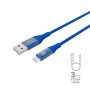 Celly USBMICROCOL3MBL cavo USB 3 m USB A Micro-USB B Blu (USBMICROCOL3MBL)