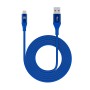 Celly USBMICROCOL3MBL cavo USB 3 m USB A Micro-USB B Blu (USBMICROCOL3MBL)