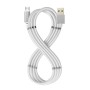 Celly USBMICROMAGWH cavo USB 1 m USB 2.0 USB A Micro-USB B Bianco (USBMICROMAGWH)