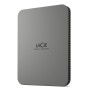 LaCie Mobile Drive Secure disco rigido esterno 2 TB Grigio (STLR2000400)