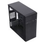 ITEK CASE THEON - MID TOWER, MATX, PSU 500W,  2XUSB3, FULL BLACK (ITOCMPTO)