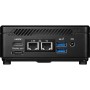 MSI Cubi 5 12M-001BEU 0.66L sized PC Nero i7-1255U Intel SoC (CUBI 5 12M-001BEU)