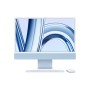 Apple iMac con Retina 24'' Display 4.5K M3 chip con 8‑core CPU e 10‑core GPU, 256GB SSD - Blu (MQRQ3T/A)