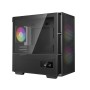 DEEPCOOL CASE MICRO ATX CH360 DIGITAL NERO 2*140+1*120mm ARGB FAN TG (R-CH360-BKAPE3D-G-1)