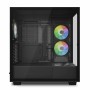 SHARKOON CASE REBEL C60 RGB BLACK ATX 2x U3, 1x Type-C,TRRS, 2x Tempered Glass, 4x 120 ARGB PWM, ARG (Rebel C60 Black RGB)