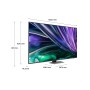 Samsung TV Neo QLED 4K 65” QE65QN85DBTXZT Smart TV Wi-Fi Carbon Silver 2024, Processore NQ4 AI GEN2, Tecnologia Quantum Matrix