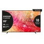 Samsung TV Crystal UHD 4K 85” UE85DU7170UXZT Smart TV Wi-Fi Black 2024, Processore Crystal 4K, 4K Upscaling, Slim Look Design,