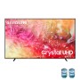 Samsung TV Crystal UHD 4K 85” UE85DU7170UXZT Smart TV Wi-Fi Black 2024, Processore Crystal 4K, 4K Upscaling, Slim Look Design,