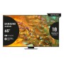 Samsung Q80D TV QLED 4K 65” QE65Q80DATXZT Smart TV Wi-Fi Eclipse Silver 2024, Processore NQ4 AI GEN2, 4K AI Upscaling, Simple 