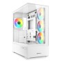 CASE AK6 RGB WHITE ATX (AK6 RGB ATX WHITE)