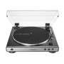 Audio-Technica AT-LP60XUSB Giradischi con trasmissione a cinghia Grigio, Metallico (AT-LP60XUSBGM)