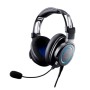 Audio-Technica ATH-G1 cuffia e auricolare Padiglione auricolare Connettore 3.5 mm Nero, Blu (ATH-G1)