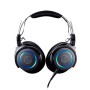 Audio-Technica ATH-G1 cuffia e auricolare Padiglione auricolare Connettore 3.5 mm Nero, Blu (ATH-G1)