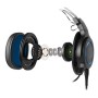 Audio-Technica ATH-G1 cuffia e auricolare Padiglione auricolare Connettore 3.5 mm Nero, Blu (ATH-G1)