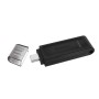 Kingston Technology DataTraveler 70 unità flash USB 64 GB USB tipo-C 3.2 Gen 1 (3.1 Gen 1) Nero (DT70/64GB)