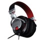 Audio-Technica ATH-PDG1A cuffia e auricolare Padiglione auricolare Connettore 3.5 mm Nero, Rosso (ATH-PDG1a)