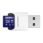 Samsung PRO Plus microSD Memory Card 128GB (2023), USB Card Reader incluso (MB-MD128SB/WW)