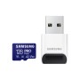 Samsung PRO Plus microSD Memory Card 128GB (2023), USB Card Reader incluso (MB-MD128SB/WW)