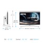 BenQ EX321UX Monitor PC 80 cm (31.5") 3840 x 2160 Pixel 4K Ultra HD LED Bianco (9H.LM7LB.QBE)