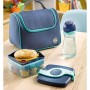 LUNCHBOX SCOMPARTI ORIGIN BLU VERDE (870104)