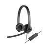 Logitech H570e Cuffia Padiglione auricolare Nero (981-000575)