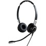 Jabra Biz 2400 II QD Duo NC Auricolare Cablato A Padiglione Ufficio Nero, Argento (2409-820-204)