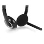 Hamlet Smart Headset cuffia per computer con microfono regolabile connesione jack 3.5mm (HHEADMJK)