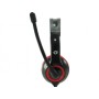 Conceptronic CCHATSTARU2R cuffia e auricolare Cablato A Padiglione Musica e Chiamate USB tipo A Rosso (CCHATSTARU2R)