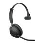 Jabra Evolve2 65, MS Mono Auricolare Wireless A Padiglione Ufficio USB tipo A Bluetooth Nero (26599-899-999)