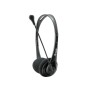 Equip Chat Headset Auricolare Cablato A Padiglione Musica e Chiamate Nero (245302)